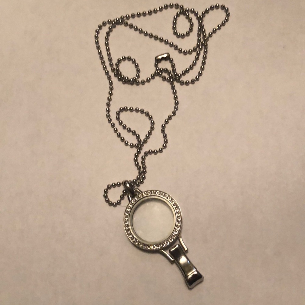 Origami Owl Twist Lanyard Locket badge holder